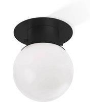 Decor Walther Globe 20 ceiling light, black/matt