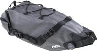 EVOC SEAT Pack BOA WP 8, Practical Saddle Bag (Waterproof Bike Bag, Lightweight Bike Accessories, Rear Bike Bag, Weight: 544 g, Dimensions: 45.7 x 19.1 x 19.1 cm, Volume: 8 l), Carbon Grey