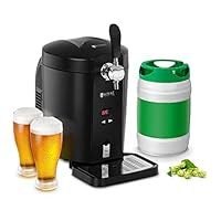 Beer Dispenser With Cooler Beer Tap Machine Drink 5L Keg Beer Cooler 5L 2-12°C