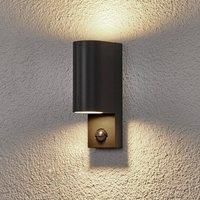 Lindby Palina - outdoor wall lamp with sensor