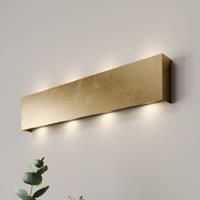 Rothfels Maja LED wall light, antique gold, 54 cm