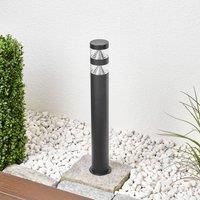 Lindby Lanea stainless steel path light with LEDs