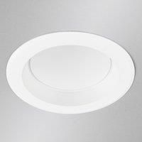 Arcchio LED recessed spotlight Arian in white, 11.3 cm, 9W