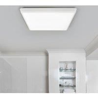 Arcchio Discreet LED ceiling lamp Augustin, IP54 40 cm