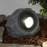 Lindby Outdoor Solar Lights /'Lior/' (Modern) in Silver (2 Light Sources,) from Solar lamp, Garden Solar Light