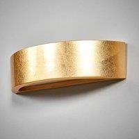 Jasin - wall light with a golden surface