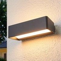 Logan - simple LED wall lamp for outdoors, IP65
