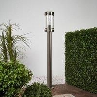 Lindby Path light Djori made of stainless steel