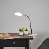 LED clip-on light Milow with flexible arm