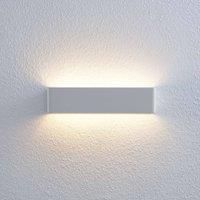 LED Wall Light /'Lonisa/' (Modern) in White Made of Metal for e.g. Living Room & Dining Room (1 Light Source,) from Lindby | Wall Lighting, Wall lamp