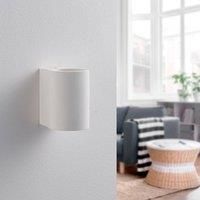 Lindby Jannes LED wall light, plaster, round