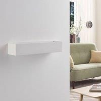 LED Wall Light /'Arya/' dimmable (Modern) in White Made of Plaster/Clay for e.g. Living Room & Dining Room (2 Light Sources, G9) from Lindby | Wall Lighting, Wall lamp