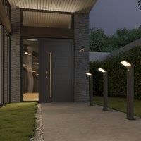 Arcchio Motion detector LED bollard light Yolena 100 cm