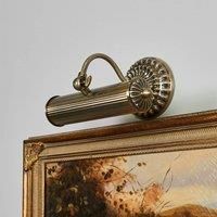 Lindby Antique-looking picture light Joely, antique brass