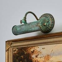 Wall Light /'Beno/' dimmable (Antique, Vintage) in Bronze Made of Metal for e.g. Living Room & Dining Room (1 Light Source, E14) from Lindby | Wall Lighting, Wall lamp