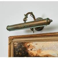 Lindby Kalea- picture light in verdigris look