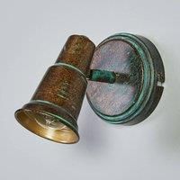 Wall Light /'Arielle/' dimmable (Antique, Vintage) in Bronze Made of Metal for e.g. Living Room & Dining Room (1 Light Source, E14) from Lindby | Wall Lighting, Wall lamp