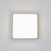 Lucande Amra LED outdoor ceiling light angular 30 cm