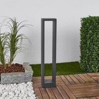 Lucande Jupp graphite grey LED path lamp, 60 cm