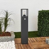 Lucande Klemens path light with motion detector 65 cm