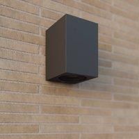 Lucande Xava outdoor wall lamp, downward-shining light