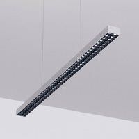 Arcchio LED pendant lamp Jolinda for the office, silver