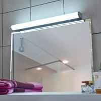 Lindby Jesko bathroom wall light, 3,000--6,500 K, 59 cm