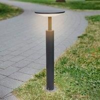 Lucande Anthracite-coloured LED path light Fenia