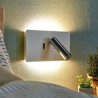 LED wall light Elske with reading light