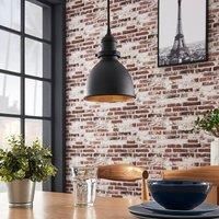 Ceiling Light /'Jasminka/' dimmable (Modern) in Black Made of Metal for e.g. Kitchen (1 Light Source, E27) from Lindby | Pendant Lighting, lamp, Hanging lamp, lamp, Ceiling lamp, Hanging Light