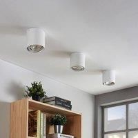 Arcchio Rosalie downlight, white, dimmable, round, 1-bulb