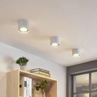 Mabel LED ceiling spotlight, round, white
