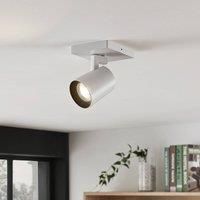 Arcchio Iavo spotlight, angular, white, 1-bulb