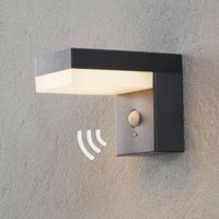 Chioma LED solar outdoor wall lamp with sensor