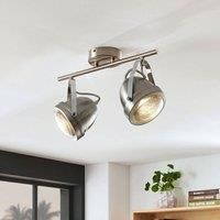 Lindby Zoja ceiling spotlight, 2-bulb