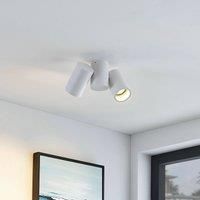 Ceiling Light /'Gesina/' dimmable (Modern) in White Made of Aluminium for e.g. Living Room & Dining Room (2 Light Sources, GU10) from Arcchio | Ceiling lamp, lamp