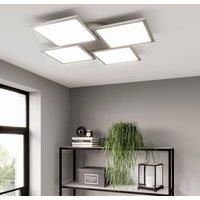Lucande Ilira LED ceiling light, dimmable, CCT, 4-bulb