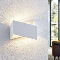 Wall Light /'Assona/' dimmable (Modern) in White Made of Aluminium for e.g. Living Room & Dining Room (1 Light Source, G9) from Arcchio | Wall Lighting, Wall lamp
