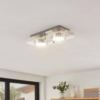 Lindby Gabryl LED ceiling light, 2-bulb