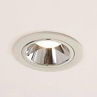 Arcchio Spotlight Recessed /'Fedor/' (Modern) in Silver Made of Aluminium for e.g. Living Room & Dining Room from Spotlight, recessed Light, Ceiling Light, Wall Light