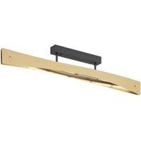 Rothfels Lian LED ceiling light, brass, black