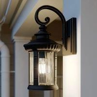 Lindby Barret outdoor wall light in brown
