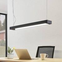 Arcchio Cuna LED pendant lamp black angular 92 cm