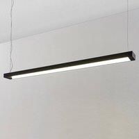 Arcchio Cuna LED pendant lamp black angular 162 cm