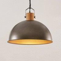 Lindby Holgar hanging light, metal, 1-bulb