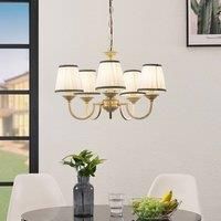 Lindby Lumiel chandelier, five-bulb