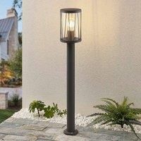 Outdoor Lights /'Yonan/' dimmable (Modern) in Black Made of Stainless Steel (1 Light Source, E27) from Lindby | Garden Light, Path Light, Bollard Light, Path lamp, Pillar Light
