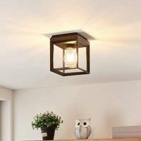 Arcchio Cayla ceiling light, cage, black