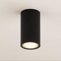 Arcchio Olivir downlight, round, GU10, black