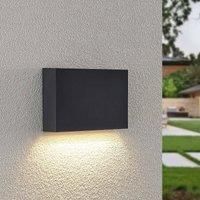 Lindby Jarte LED outdoor wall light, 20 cm down